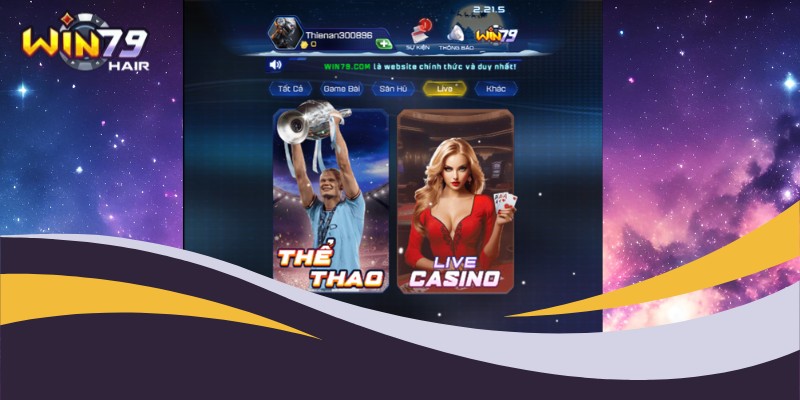 Sảnh Live Casino đẳng cấp